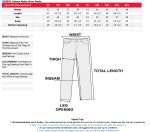 Men’s XS2821 Black Water-Resistant Nylon Racing Over Pants with Armor - Image 6