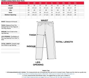 Men’s XS2821 Black Water-Resistant Nylon Racing Over Pants with Armor - Image 6