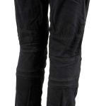 Ladies XS2823 Black Denim Motorcycle Pants with CE Approved Armor - Image 5