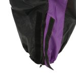 NexGen Ladies XS5001 Black and Purple Water Proof Rain Suit with Reflective Piping - Image 7