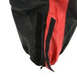 NexGen Ladies XS5001 Black and Red Water Proof Rain Suit with Reflective Piping - Image 11