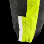 NexGen Ladies XS5001 Black and Hi-Vis Yellow Water Proof Rain Suit with Reflective Piping - Image 7