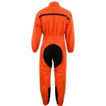 NexGen Men’s XS5004 Orange Hi-Viz Water Proof Rain Suit with Reflective Panels - Image 2