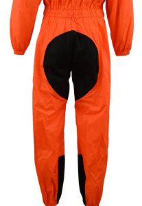 NexGen Men’s XS5004 Orange Hi-Viz Water Proof Rain Suit with Reflective Panels - Image 5