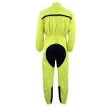 NexGen Men’s XS5004 Yellow Hi-Viz Water Proof Rain Suit with Reflective Panels - Image 2