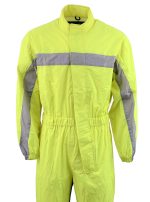 NexGen Men’s XS5004 Yellow Hi-Viz Water Proof Rain Suit with Reflective Panels - Image 5