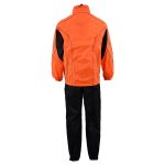 NexGen Men’s XS5020 Orange and Black Hooded Hi Visibility Water Proof Rain Suit with Reflective Piping - Image 2