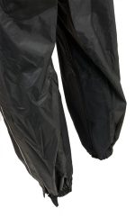 NexGen Men’s XS5020 Orange and Black Hooded Hi Visibility Water Proof Rain Suit with Reflective Piping - Image 7
