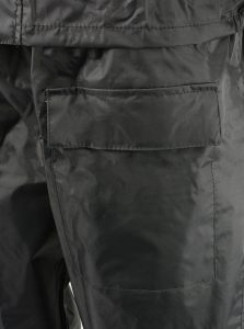 NexGen XS5031 Women’s Yellow and Black Hi-Viz Water Proof Rain Suit with Cinch Sides - Image 14