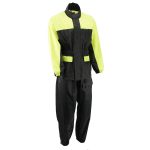 NexGen XS5031 Women’s Yellow and Black Hi-Viz Water Proof Rain Suit with Cinch Sides - Image 13