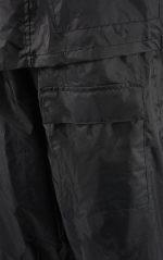 NexGen XS5031 Women’s Pink and Black Water Proof Rain Suit with Cinch Sides - Image 5