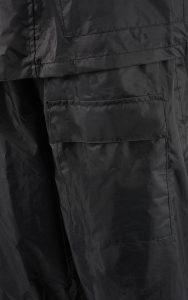 NexGen XS5031 Women’s Pink and Black Water Proof Rain Suit with Cinch Sides - Image 5