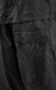 NexGen XS5031 Women’s Red and Black Water Proof Rain Suit with Cinch Sides - Image 5