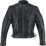 Event Leather XS5410 Men’s Vented Scooter Jacket with Antique Brass Hardware - Image 8