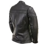 Milwaukee Leather LKL27008 Women’s Premium Black Leather Motorcycle Rider Jacket with CE Armor Protection - Image 9