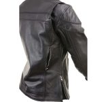 Milwaukee Leather LKL27008 Women’s Premium Black Leather Motorcycle Rider Jacket with CE Armor Protection - Image 7