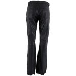 Milwaukee Leather LKM5719 Women’s Black Buffalo Leather Motorcycle Riding Pants, Boot Cut, Unhemmed - Image 4