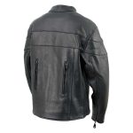 Milwaukee Leather XS7083 Women’s Black ‘Euro Racing’ Vented Leather Jacket with Side Stretch - Image 5