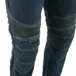 Men’s XS2822 Blue Denim Motorcycle Pants with CE Approved Armor - Image 6