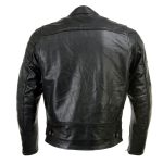 Milwaukee Leather LKM17015 Men’s Premium Black Leather Vented Racer Style Motorcycle Bker Jacket w/ CE Armor - Image 6