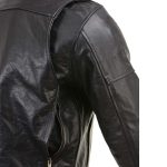 Milwaukee Leather LKM17015 Men’s Premium Black Leather Vented Racer Style Motorcycle Bker Jacket w/ CE Armor - Image 9
